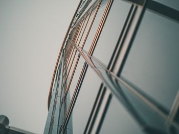 Close-up of guitar against wall