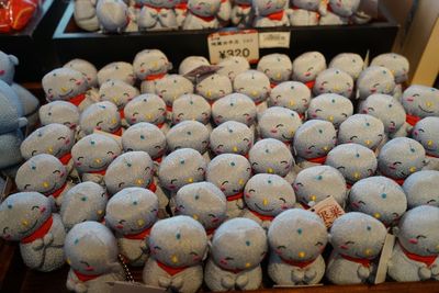 large group of objects