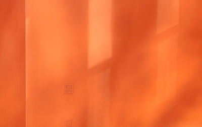 Full frame shot of orange wall