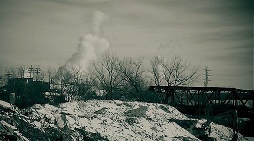 Snow covered landscape
