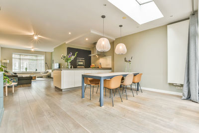 Interior of modern living room