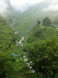 Scenic view of mountains