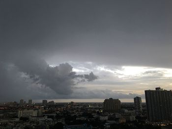 City buildings against sky