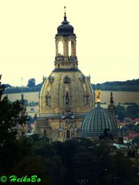 Cathedral against clear sky
