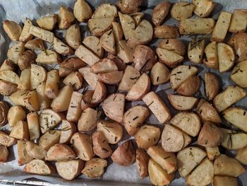 Full frame shot of bread