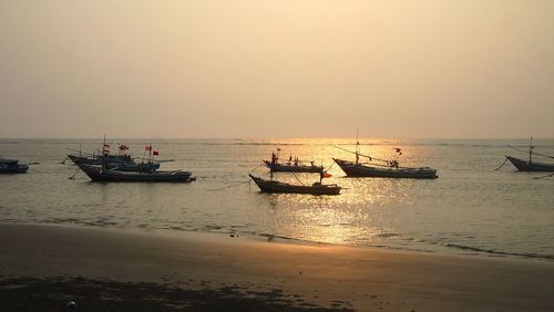 Sunset in pantai panjang bengkulu
