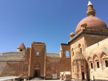 Low angle view of historical building