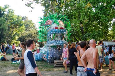 Group of people in park