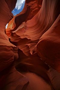 Rock formations in desert