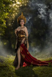 Balinese girl wedding dress