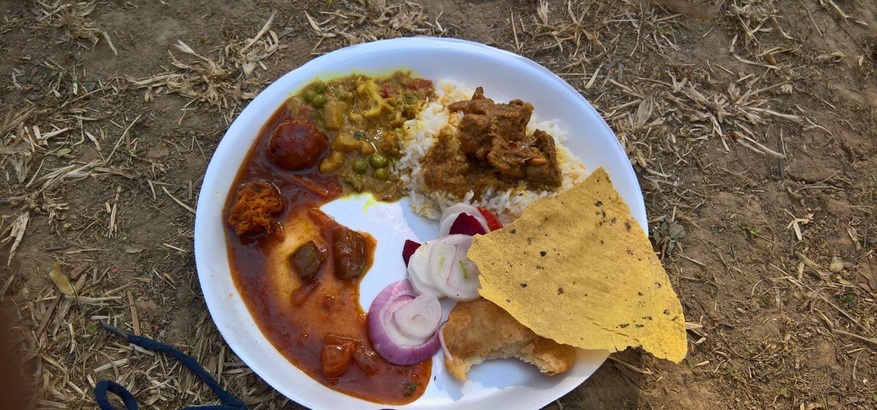 food, food and drink, ready-to-eat, high angle view, freshness, directly above, indulgence, kitchen utensil, eating utensil, still life, no people, close-up, day, plate, healthy eating, dairy product, land, spoon, wellbeing, breakfast, temptation