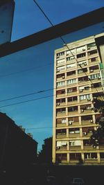 Low angle view of building against sky