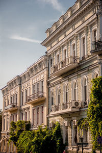 Low angle view of building against sky