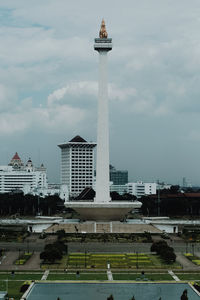 View of city street