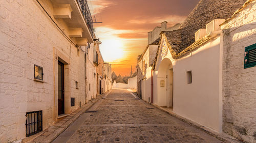 Street amidst buildings in city