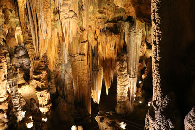 Panoramic view of cave