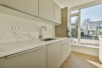 Interior of bathroom