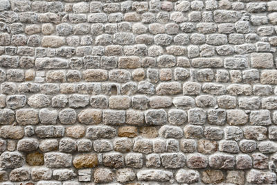 Full frame shot of stone wall