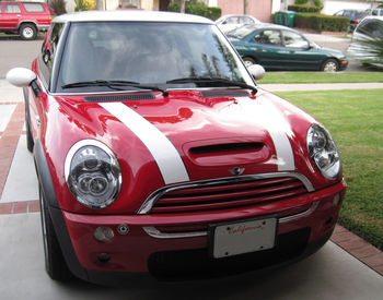 Close-up of vintage car