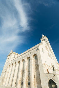 Low angle view of historical building against sky