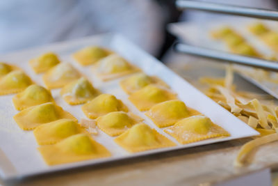 Close-up of food in plate