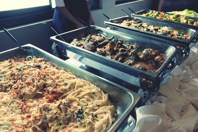 Close-up of food in plate