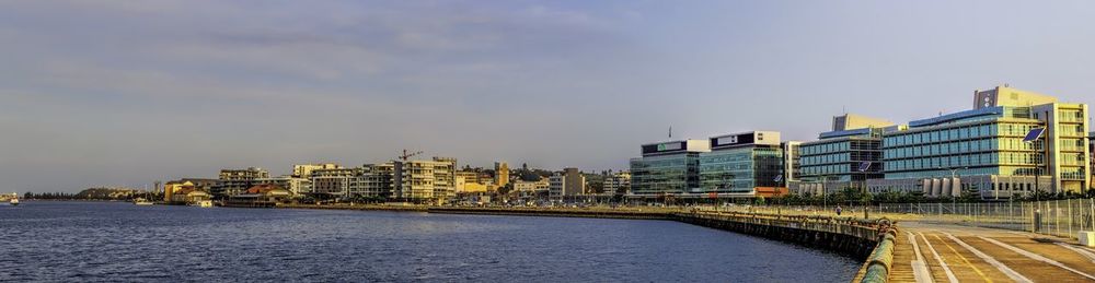 View of buildings in city