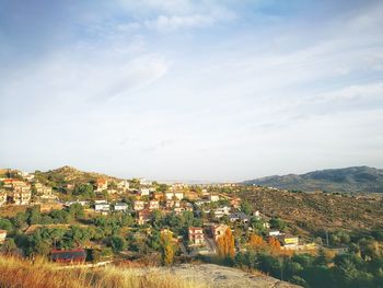 View of cityscape against sky