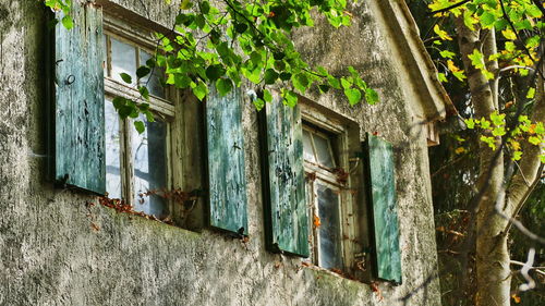 Exterior of old building