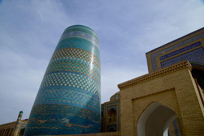 Low angle view of building against sky