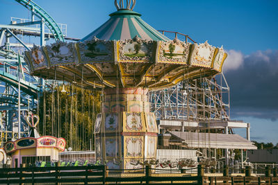 Ferris wheel against sky