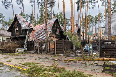 Buildings in city