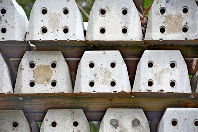 Full frame shot of objects