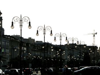 City street at night