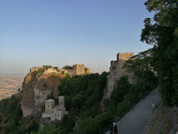 View of fort against sky