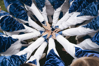 People hand formation 