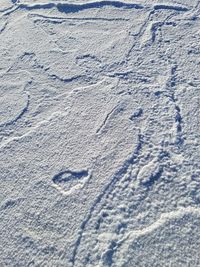 Full frame shot of snow