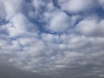 Low angle view of cloudscape