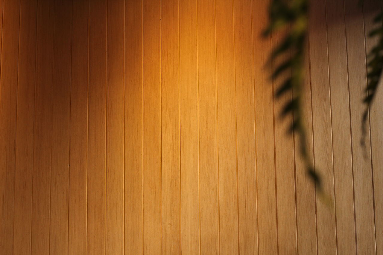 FULL FRAME SHOT OF YELLOW WOODEN FLOOR