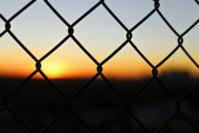 Full frame shot of chainlink fence