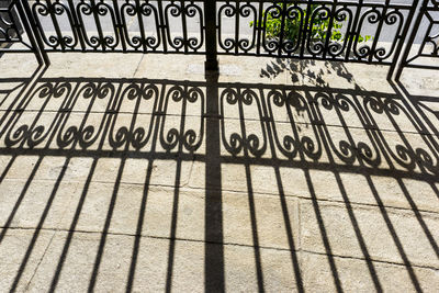 Close-up view of paving stone