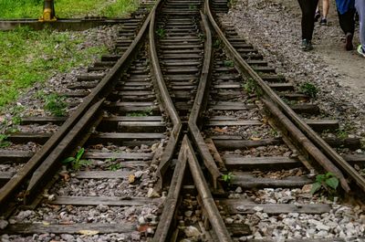 Railroad tracks