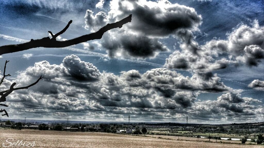 sky, cloud - sky, cloudy, weather, cloud, tranquility, scenics, tranquil scene, beauty in nature, nature, overcast, landscape, storm cloud, beach, dramatic sky, cloudscape, field, outdoors, sea, water