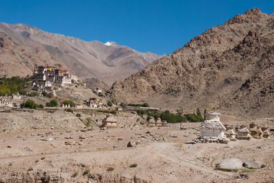 View of lamayuru monastery ladakh