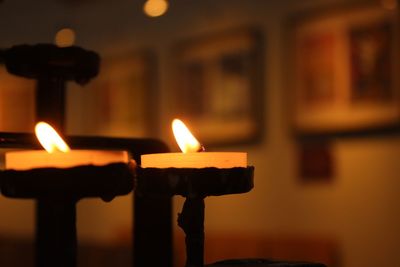 Candles at bath abbey