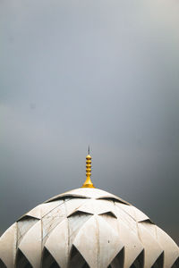 High section of building against sky