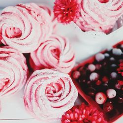 Full frame shot of strawberries