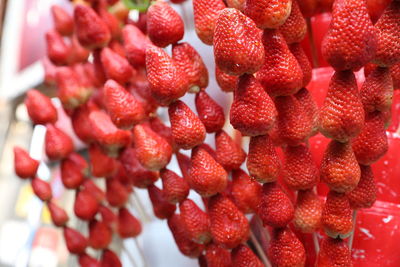 Close-up of strawberries