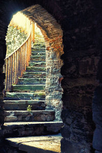 Low angle view of stairs