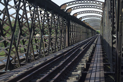 View of railroad tracks